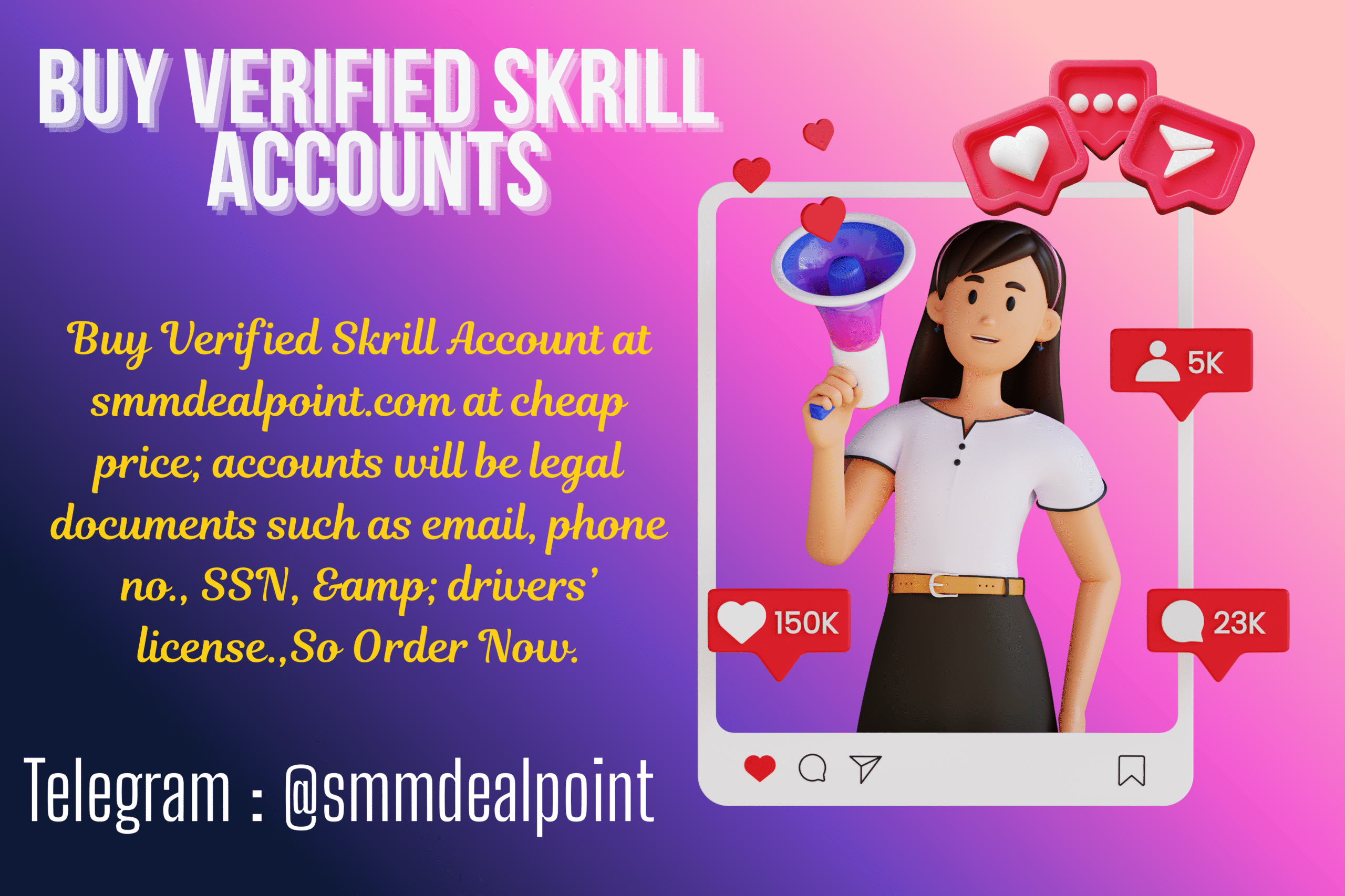buy verified skrill accounts
